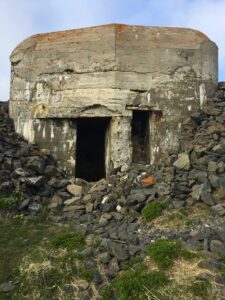 Bunkerreste in Vardø am Varangerfjord